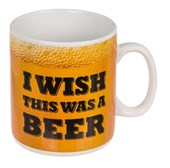 Out of the Blue Coffee Mug I wish this was a beer - 850ml