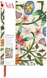 Museums & Galleries A5 Clothbound Notebook - Embroidered Bed Cover