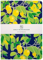 Museums & Galleries A5 Luxury Notebooks - Lemon Grove