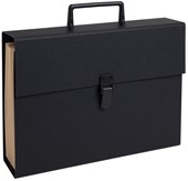 Exacompta File Expand Case Multi File A4 20 Compartments - Black
