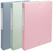 Exacompta Autentik Box File A4 Assorted