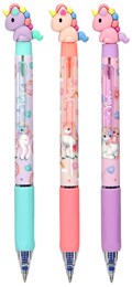 TOPModel Ylvi Erasable Gel Pen With Unicorn Topper