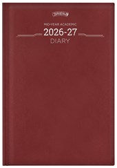 O' Brien Academic 26/27 A5 1 Day Per Page Diary 