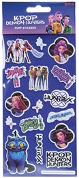 K-Pop Demon Hunters Puff Sticker Set