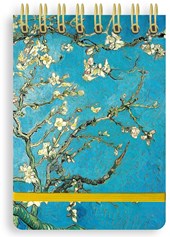 Flame Tree Almond Blossom Spiral Bound Pocket Notebook