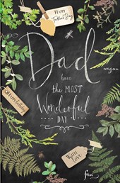 Father's Day Card - Botanical Chalkboard