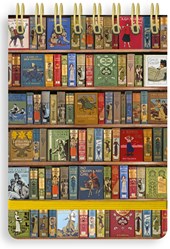 Flame Tree Bodleian Libraries: High Jinks Bookshelves Spiral Bound Pocket Notebook