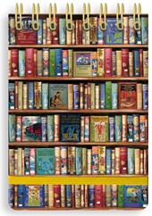 Flame Tree Bodleian: Hobbies & Pastimes Bookshelves Libraries Spiral Bound Pocket Notebook