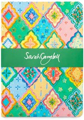 Museums & Galleries A5 Clothbound Notebook - Moroccan Tiles