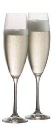 Galway Crystal Elegance Champagne/Prosecco pair