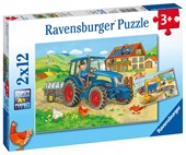 Hard at Work 2x24 Piece Puzzle