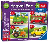 Ravensburger My First Puzzle, Travel Far - 2, 3, 4 & 5 Piece