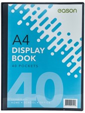 Eason 40 Pocket Display Book with Front Insert