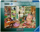 Ravensburger My Haven No. 8, The Gardener's Shed Jigsaw Puzzle - 1000 Pieces