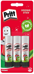 Pritt Stick 22g Pack of 3