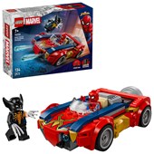 LEGO Super Heroes Marvel Spider-Man Car vs Ven Wolverine 76336