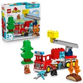LEGO DUPLO Town Fire Truck with Hose and Firefighter 10473